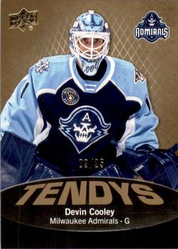 2022-23 Upper Deck AHL - Tendys Gold #T-13 Devin Cooley Front