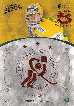 2021 Legendary Cards League Dynasty Vsetín - Pardubice Expo 2022 Copper #071 Ondrej Kratena Front