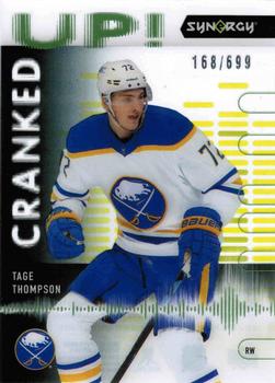 2022-23 Upper Deck Synergy - Cranked Up #CU-TT Tage Thompson Front