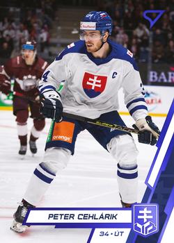 2023 SportZoo Hokejové Slovensko - Blue #23 Peter Cehlarik Front