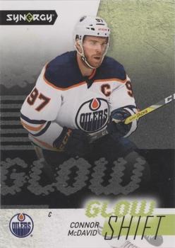2022-23 Upper Deck Synergy - Glow Shift #G-2 Connor McDavid Front