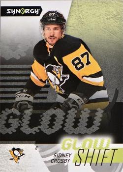 2022-23 Upper Deck Synergy - Glow Shift #G-12 Sidney Crosby Front