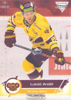2019-20 Premium Cards CHANCE liga #314 Lukas Andel Front