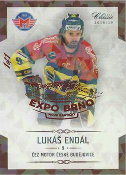 2018-19 OFS Chance Liga - Expo Brno 1/1 #56 Lukas Endal Front