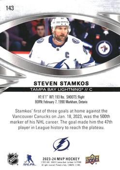 2023-24 Upper Deck MVP - Silver Script #143 Steven Stamkos Back