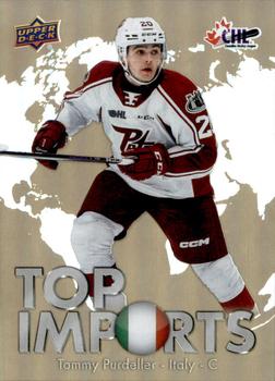 2022-23 Upper Deck CHL - Top Imports #TI-20 Tommy Purdeller Front