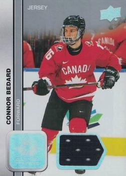 2023 Upper Deck Team Canada Juniors - Base Jersey #8 Connor Bedard Front