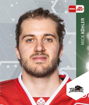 2023-24 Playercards Stickers (DEL) #019 Mick Köhler Front