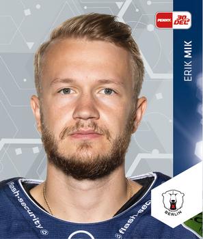 2023-24 Playercards Stickers (DEL) #034 Eric Mik Front