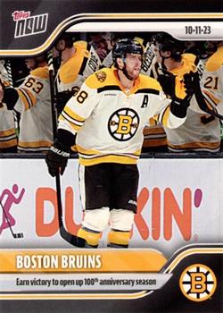 2023-24 Topps Now NHL Stickers #6 Boston Bruins Front