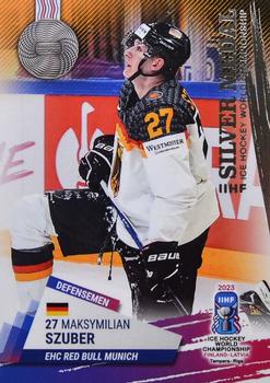 2023 BY Cards IIHF World Championship #30 Maksymilian Szuber Front