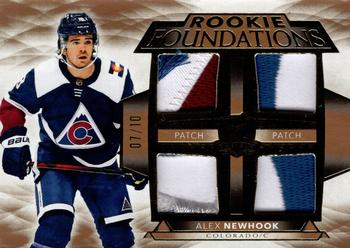 2021-22 Upper Deck The Cup - Foundations Quad Patch #F-AN Alex Newhook Front