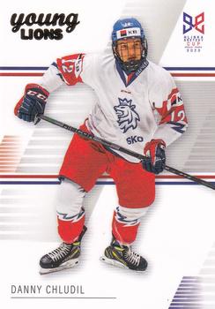 2023-24 Hlinka Gretzky Cup Young Lions #14 Danny Chludil Front