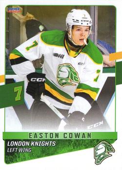 2023-24 Choice London Knights (OHL) #06 Easton Cowan Front