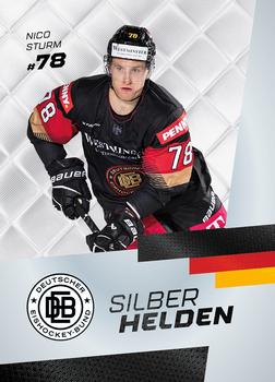 2023-24 Playercards (DEL) - Silberhelden #DEL-SH15 Nico Sturm Front