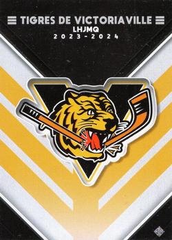2023-24 Extreme Victoriaville Tigers (QMJHL) #NNO Header Card Front