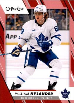 2023-24 O-Pee-Chee - Red Border #144 William Nylander Front