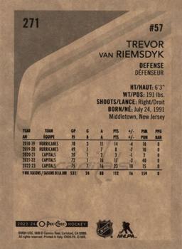 2023-24 O-Pee-Chee - Retro #271 Trevor van Riemsdyk Back