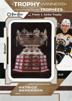 2023-24 O-Pee-Chee - OPC Patches #P-46 Patrice Bergeron Front