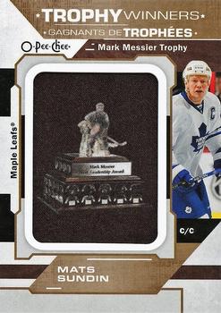 2023-24 O-Pee-Chee - OPC Patches #P-48 Mats Sundin Front