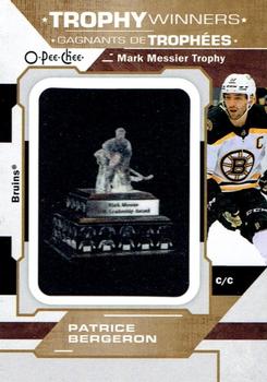 2023-24 O-Pee-Chee - OPC Patches #P-57 Patrice Bergeron Front