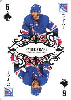2023-24 O-Pee-Chee - Playing Cards #6♠ Patrick Kane Front