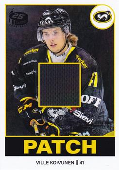 2023-24 Cardset Finland - Patch Redemption (Series 2) #PATCH6 Ville Koivunen Front