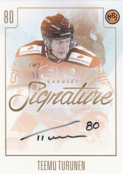 2017-18 Cardset Finland - Signature (Series Two) #NNO Teemu Turunen Front