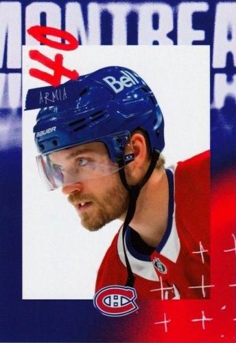 2023-24 Montreal Canadiens #NNO Joel Armia Front