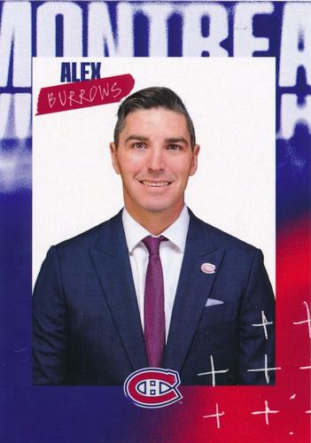 2023-24 Montreal Canadiens #NNO Alex Burrows Front