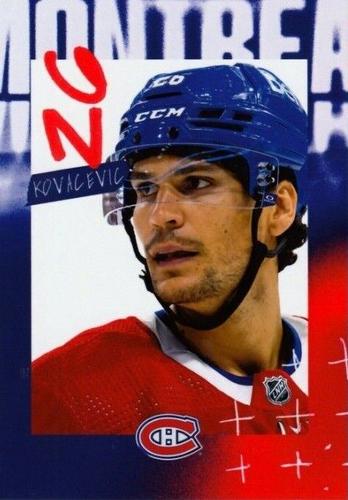 2023-24 Montreal Canadiens #NNO Jonathan Kovacevic Front