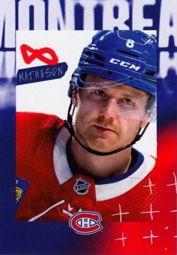 2023-24 Montreal Canadiens #NNO Mike Matheson Front