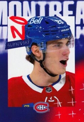 2023-24 Montreal Canadiens #NNO Juraj Slafkovsky Front