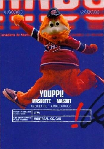 2023-24 Montreal Canadiens #NNO Youppi Back
