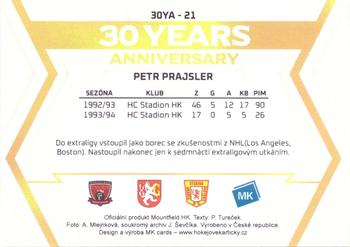 2023-24 Stadion Znovu v Akci - Red #30YA-21 Petr Prajsler Back