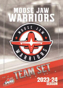 2023-24 Moose Jaw Warriors (WHL) #1 Header Card Front