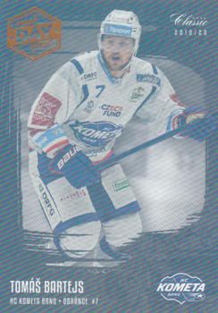 2019-20 OFS Classic - Black Rainbow - FIRST DAY ISSUE #56 Tomas Bartejs Front