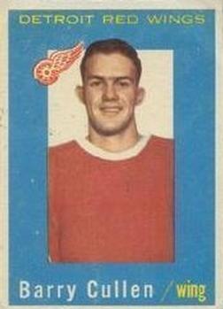 1959-60 Topps #25 Barry Cullen Front