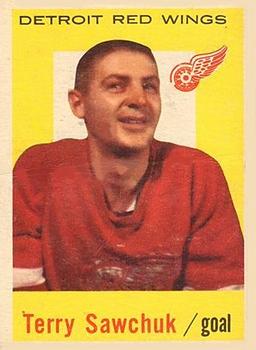 1959-60 Topps #42 Terry Sawchuk Front