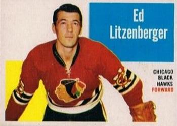 1960-61 Topps #21 Ed Litzenberger Front