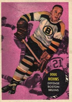 1961-62 Topps #10 Doug Mohns Front