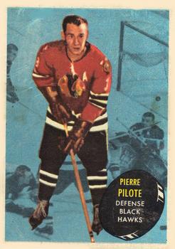 1961-62 Topps #24 Pierre Pilote Front
