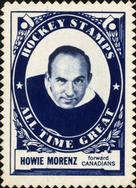 1961-62 Topps - Stamps #NNO Howie Morenz  Front