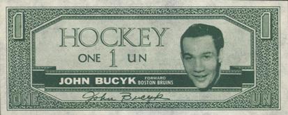 1962-63 Topps - Hockey Bucks #NNO John Bucyk Front
