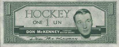 1962-63 Topps - Hockey Bucks #NNO Don McKenney  Front