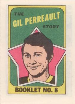 1971-72 Topps - Booklets #8 Gilbert Perreault  Front