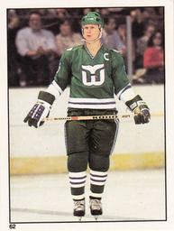 1981-82 O-Pee-Chee Stickers #62 Mark Howe  Front