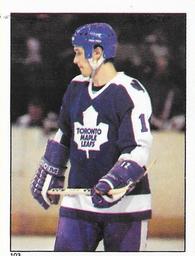 1981-82 O-Pee-Chee Stickers #103 Laurie Boschman  Front