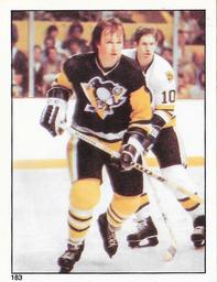 1981-82 O-Pee-Chee Stickers #183 Randy Carlyle  Front