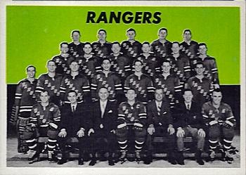 1965-66 Topps #127 New York Rangers Team Front